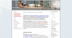 Desktop Screenshot of hausarztpraxis-ofenerdiek-kw.de