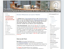 Tablet Screenshot of hausarztpraxis-ofenerdiek-kw.de